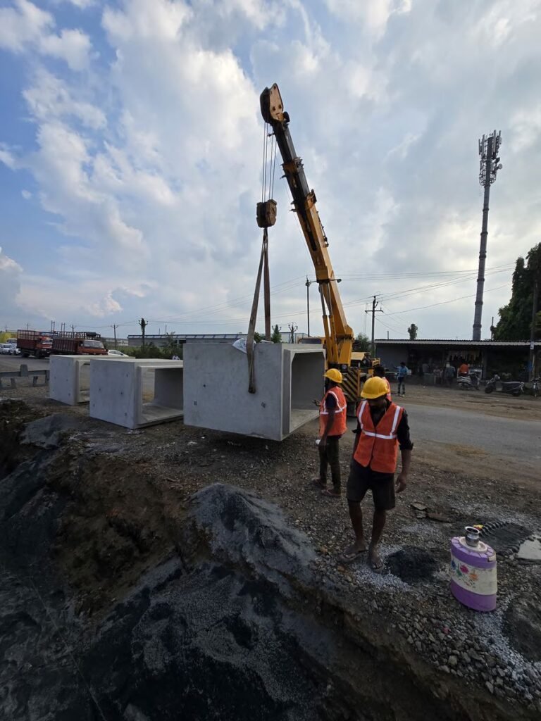 Rachit Buildcon Crane Site